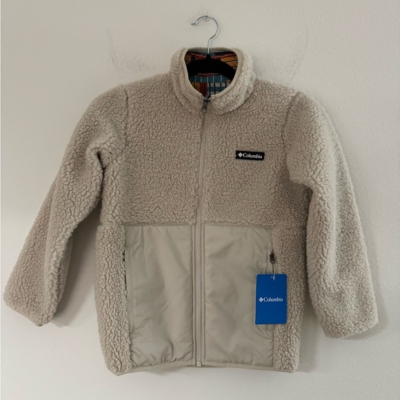 NWT Columbia Youth Hakatai Reversible Full Zip S - Picture 1 of 9